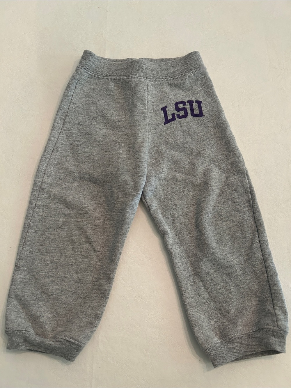 LSU Kids Grey Sweatpants